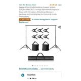Neewer Photo Studio Backdrop Support System,
