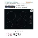 New/Open Box Frigidaire FFEC3025UB 30 Inch