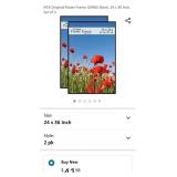 MCS Original Poster Frame, 60960, Black, 24 x 36