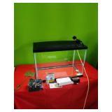 Brand New 20 Gallon Aquarium Kit LED lights