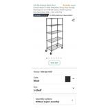 New Amazon Basics 5-Shelf Adjustable, Heavy Duty