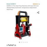 EASEFLY 3 Ton Heat Press Machine with Dual 3X5