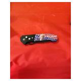 Trump 2024 Push Button Spring Loaded Knife