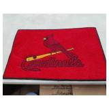New 18" x 27" Cardinals Floor Mat