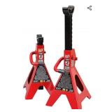 2 New BIG RED  Torin Steel Jack Stands: 2 Ton