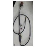 Auto ignition propane torch with blast