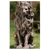 Glitzhome 20-IN  Guardian Standing Lion