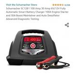 Schumacher SC1281 100 Amp 30 Amp 6V/12V Fully