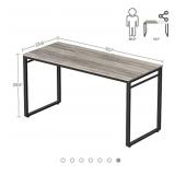 New / Assembled VASAGLE ALINRU Computer Desk,