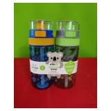 2 New Ello Sipping Tritan 16oz Water Bottles