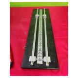 TORPSPORTS Shuffleboard Mounted Scoreboard  Wood