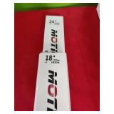 New 18" &  24" Windshield Wipers J Hook