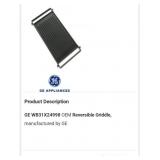 GE Heavy Duty Reversible Griddle / Grill