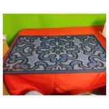 New Mowhawk Door Mat 18" x 30"Rubber Back