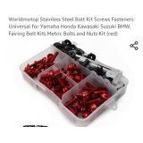 Worldmotop Stainless Steel Bolt Kit Screws