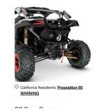 Kanruis rear bumper for 2017+ Can am Maverick X3,