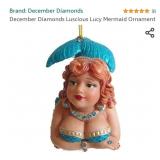 December Diamonds Luscious Lucy Mermaid Ornament
