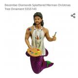 December Diamonds Splattered Merman Christmas