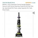 BISSELL 2252 CleanView Swivel Upright Bagless