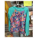 Girls two piece swim set...size medium