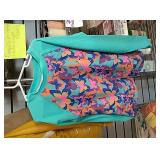 Girls two piece swim set...size large