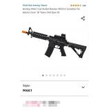 Anstoy M4a1 Gel Bullet Blaster MilSim Suitable