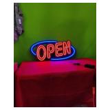 Brand New Open Sign