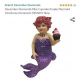 December Diamonds Miss Cupcake Purple Mermaid