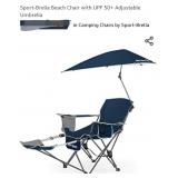 New Sport-Brella Beach Chair with UPF 50+