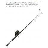 New- Zebco Omega Pro Spincast Reel and Fishing