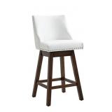 28" Swivel Bar Height Bar Stool Armless