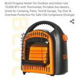 BLUU Propane Heater for Outdoor and Indoor Use