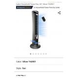 Brand New- Lasko Household Tower Fan, 42", Silver