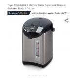 Tiger PDU-A40U-K Electric Water Boiler and