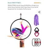 PRIOR FITNESS Aerial Hoop 85/90/95cm Single Lyra