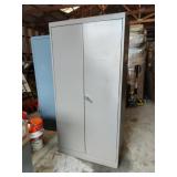 Metal 2 Door Supply /Shop Cabinet  5 Shelves