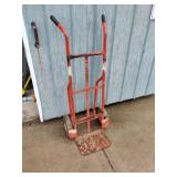 2 Wheel Hand Truck Dolly. Hard Tire