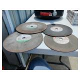 4 Concrete Masonry Blades 2 -12". & 2 -14"