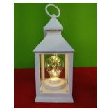 New Plastic Lantern. Battery Operated 11" Tall