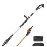 New WORX 20V Cordless Pole Saw with Hedge Trimmer