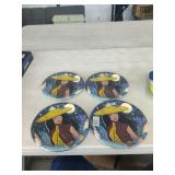 4 Pks Disney Raya The Last Dragon Party Plates.