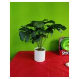 New Artificial Plant in Planter. 20" Tall Very