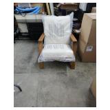 Brand New Chair Wood Frame Chair with Cushions