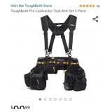 New ToughBuilt Pro Contractor Tool Belt Set 5