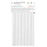 Fabric Shower Curtain Liner Wide and Long 78 x 78