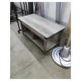New Farm Style TV Stand/Coffee Table Grey Really