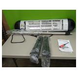 New Electric heater....stands on a pole....tested