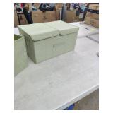 New Green Storage Box 20" Wide x12" deep x 10"