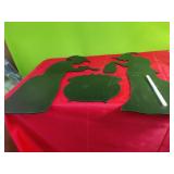 2 New Halloween Shilouttes Sets  with Stakes