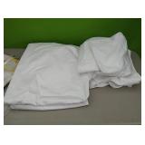 Set of king size cotton sateen weave sheets...400